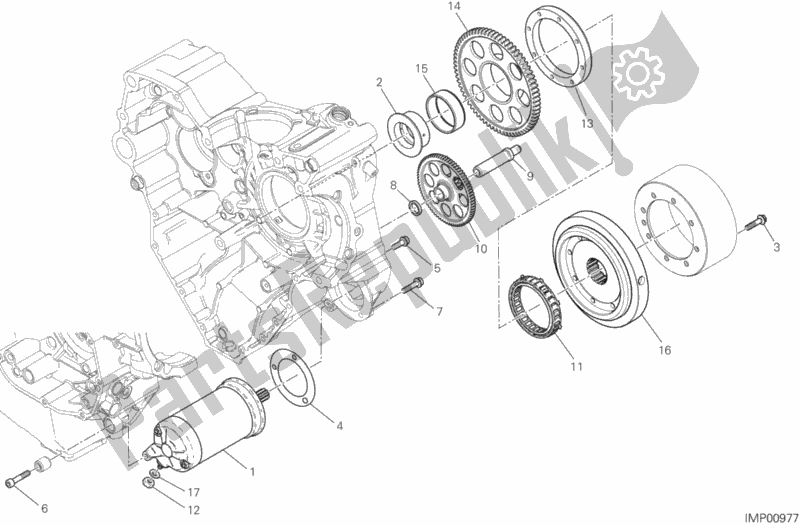 Wszystkie części do Rozruch Elektryczny I Zap? On Ducati Monster 1200 R USA 2017